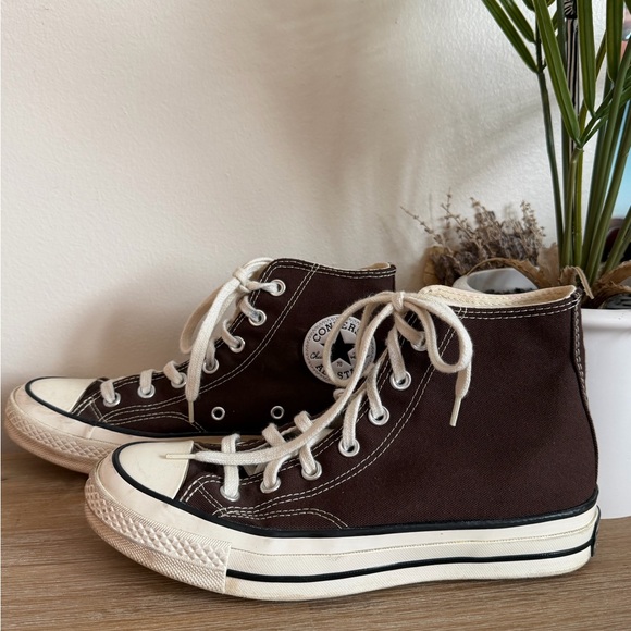Converse unisex High-Top Sneakers - Dark Brown - Picture 3 of 4